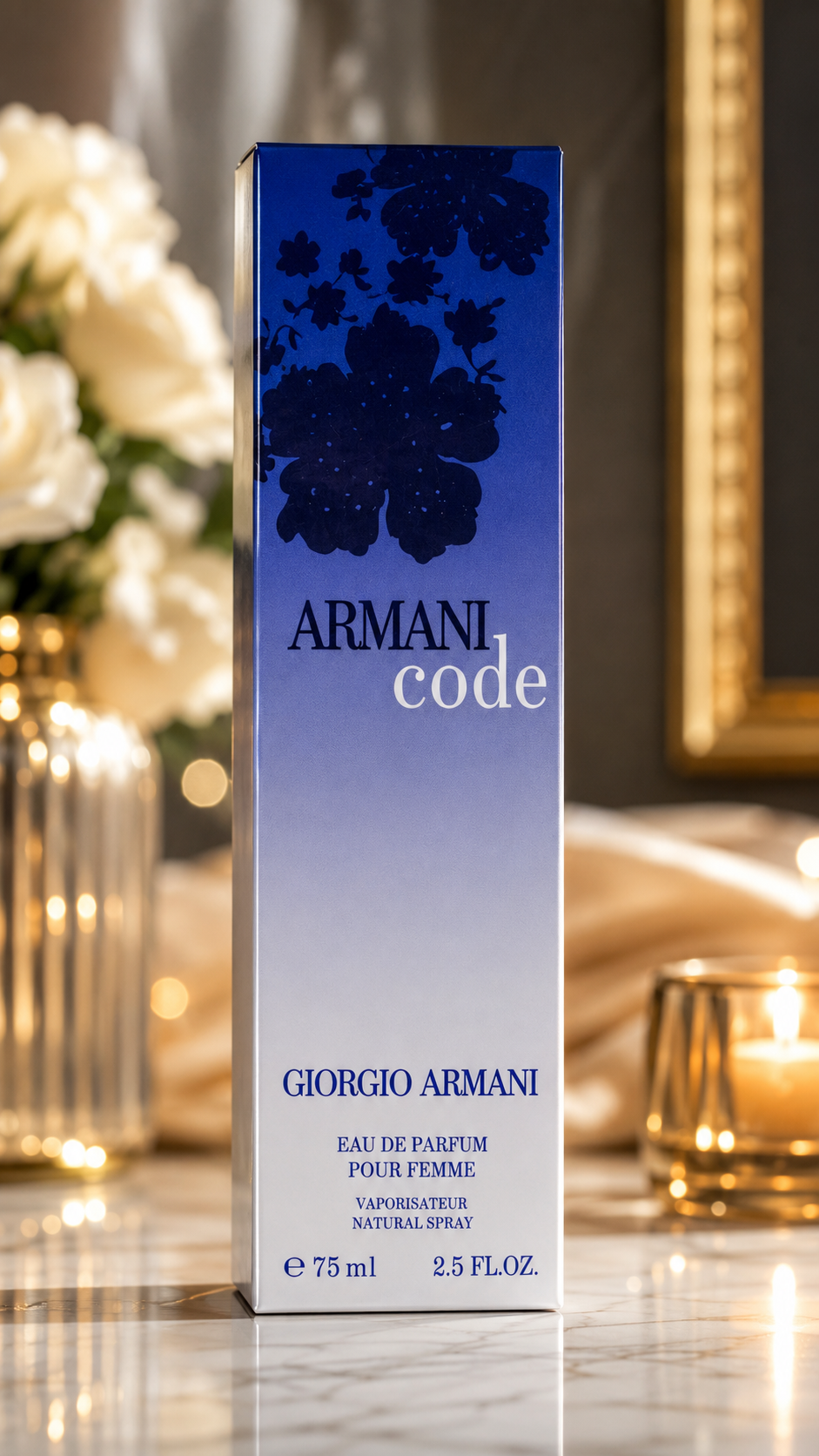 Giorgio Armani Eau De Parfum, 2.5 oz. Armani Code. Unopened, New Sealed