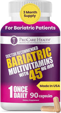 Bariatric Once-a-Day Multivitamin – 90 Capsules | Gastric Bypass & Sleeve Surgery Support