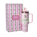 LoveShackFancy x Stanley Quencher H2.0 FlowState Tumbler 40 oz – Blooming Heirloom Limited Edition